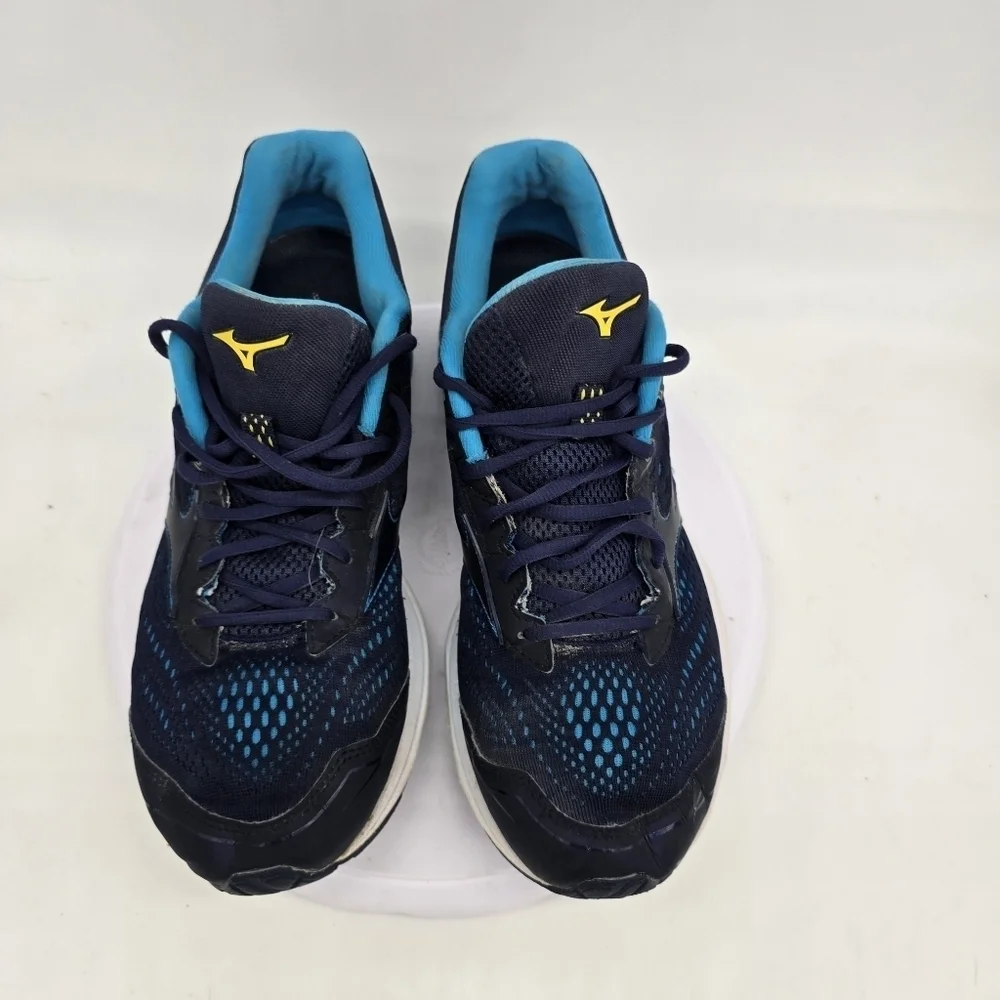 Mizuno Shoe Men's 11 Wave Rider 22 Running Sneakers Blue